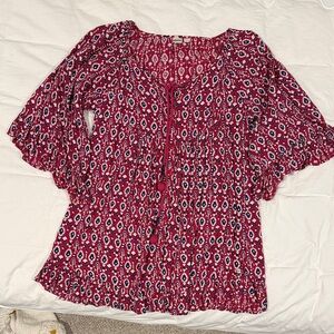 Roxy Women's Patterned Dress - Pink